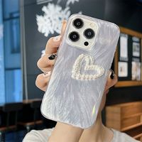 Coques de téléphone portable personnalisées à paillettes pour femmes et filles, design tendance, pour iPhone 17 Air 16 15 Plus Pro Max 14 13 12 11 X, protection antichoc