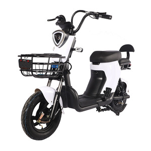 Electric <b>Scooter</b> 350W 48V12AH Brushless Motor Hydraulic Shock Absorber With Seat And Basket For Leisure Use - Product Image 1
