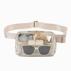 Sac banane transparent en TPU pour téléphone, étanche, personnalisable, à porter en bandoulière, pour la plage, pour femmes et hommes - Product Image 1