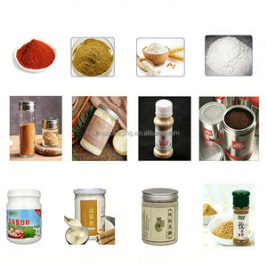 Riempitrice Automatica a 2 Teste per Polveri Alimentari - Polvere di Peperoncino/Condimento in Bottiglia - Product Image 6