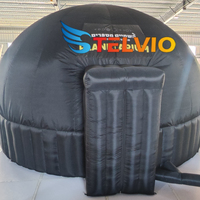 Dôme de planétarium gonflable portable à 360 degrés, projecteur de dômes, tente de dôme complet, théâtre astro pour enfants