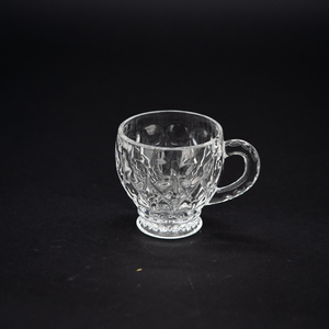 Bulk cina <span class=keywords><strong>trasparente</strong></span> in <span class=keywords><strong>vetro</strong></span> borosilicato tazza di tè e piattino - Product Image 1