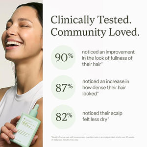 เซรั่มบำรุงหนังศีรษะสูตรเฉพาะสำหรับแบรนด์ OEM ผสมคอปเปอร์เปปไทด์ คาเฟอีน และน้ำมันทีทรี สำหรับ<span class=keywords><strong>ผม</strong></span>บาง ช่วยเร่งการเจริญเติบโตของเส้นผม ป้องกันผมร่วง - Product Image 3