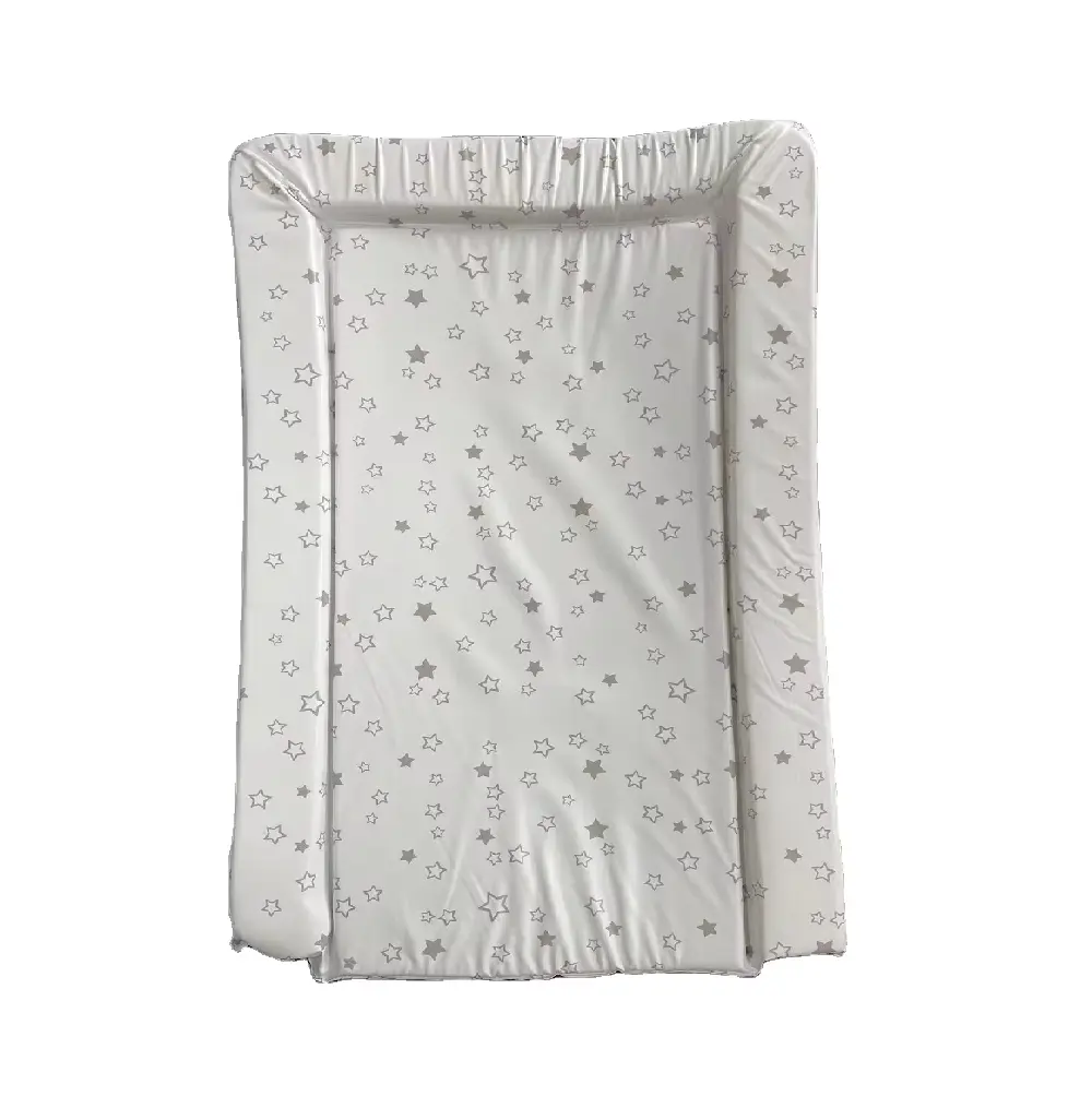 Almohadilla de cambio impermeable personalizada, cubierta de almohadilla de cambio de bebé de PVC con impresiones atractivas, pañal de alfombrilla personalizado