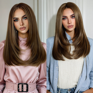 วิกผมสังเคราะห์แบบลูกไม้ 13x3 ราคาส่งถูก วิกผมผู้หญิงสวยงาม วิกผมสังเคราะห์แบบไม่ต้องใช้กาว - Product Image 3