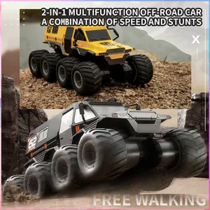 Coche RC JHD Q137 8WD 2.4G Anfibio de 8 Ruedas, Camión de Control Remoto, Todoterreno, Impermeable, Vehículos Blindados, Juguetes para Niños - Product Image 2