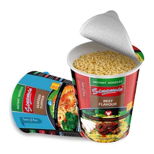 60g Cup Soup Noodle Oem Chinese Manufacturer Factory Hot Selling Good Quality Best Price Instant Halal Noodles