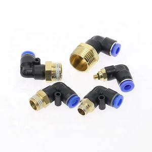 <span class=keywords><strong>PL</strong></span> الكوع اقتران سريعة موصل هوائي - Product Image 2