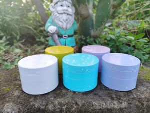 Wholesale Customized Small Ceramic Herb Grinder Machines Aluminium Smoking Accessories For Tobacco Use - Product Image 4