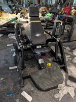 Machine de presse déclinée à charge libre pour la partie inférieure du torse, entraînement unilatéral des bras, usage commercial en salle de sport