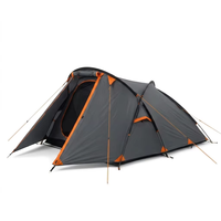 Tente tactique personnalisée pour 2 à 3 personnes, tente de camping résistante aux intempéries pour 4 saisons, imperméable 5000 mm, tente tunnel géodésique