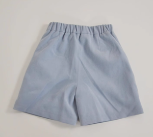 Wholesale New Arrival A-line Kids Summer <strong>Short</strong> Pant Solid Color Button Pockets Casual <strong>Boys</strong> <strong>Girls</strong> Suit <strong>Shorts</strong> - Product Image 2