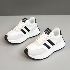 Zapatillas Deportivas Casuales de Estilo Simple Hechas en China 2026, Zapatos de Plataforma para Mujer de Alta Calidad, Mocasines para Exteriores, Otoño Verano, Suaves - Product Image 4