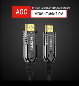 VegGieg Hot 4K Ultra HD Câble HDMI à fibre optique 50 pieds 25 pieds Câbles HDMI 50ft Long Câble HDMI ARC haute vitesse 30ft 50 pieds - Product Image 3