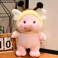 Peluche Ours Mignon, Cochon, Pingouin Transformable en Abeille – Cadeau Idéal pour Enfants, Coussin Compagnon – Vente Flash