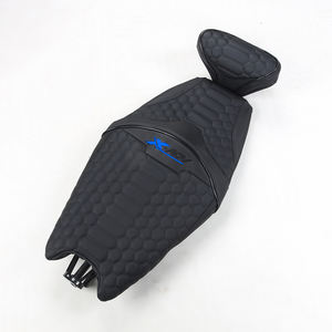 GANE se spécialise dans la production de nouveaux housses de selle de moto en cuir, design à motif hexagonal : améliore l'adhérence et le confort pendant la conduite. - Product Image 5