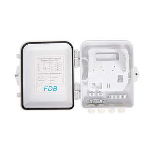 Box di Distribuzione Fibra Ottica Esterna 8-Core ODP in ABS Bianco per FTTH, NAP TC-F230 2 Ingressi 2 Uscite - Product Image 1