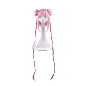 <span class=keywords><strong>Peluca</strong></span> <span class=keywords><strong>de</strong></span> Cosplay <span class=keywords><strong>de</strong></span> Anime Super Sonico <span class=keywords><strong>de</strong></span> 60CM <span class=keywords><strong>de</strong></span> largo, pelo sintético recto <span class=keywords><strong>rosa</strong></span> <span class=keywords><strong>con</strong></span> cola <span class=keywords><strong>de</strong></span> caballo lateral para fiesta, disfraz <span class=keywords><strong>de</strong></span> <span class=keywords><strong>Halloween</strong></span>, juego <span class=keywords><strong>de</strong></span> rol - Product Image 2