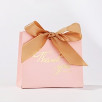 Boîte en papier rose pour chocolats, idéale pour les cadeaux de mariage et les fêtes, fabriquée par des fournisseurs chinois de Yiwu pour petites entreprises.