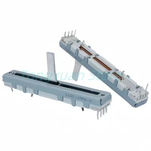 60mm ALPS Gerader Schiebepotentiometer 10KBx2 6-Pin für AKAI APC40MK2 AKAI APC40 MKII Mischpult Lautstärkeregler mit 15mm Schiebegriff - Product Image 4