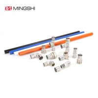 Raccords de presse en laiton CW617N raccord de presse de tuyau pex multicouche plomberie raccord de presse à profil en U
