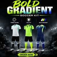 Tenues d'entraînement d'équipe personnalisées avec logo sublimé, shorts, maillots, ensembles complets, uniformes, maillots de football, maillots de soccer pour hommes