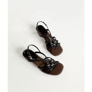Elegant Crystal Embellished Flip Flop Roman Sandals Soft Flat Casual Ladies <b>Beach</b> Travel <b>Shoes</b> - Product Image 5