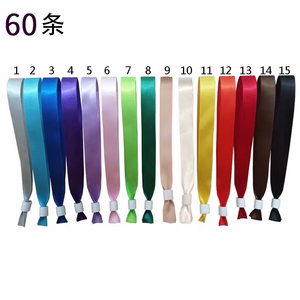Pulseras de Tela Personalizadas con Logotipo Impreso de Lujo Ecológicas de 10 mm con Cierre Deslizante, Pulseras Textiles Personalizadas para Año Nuevo - Product Image 2