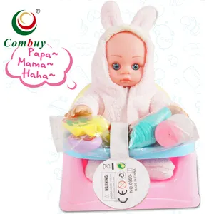 Детский игровой набор, обеденный стул, куклы Новорожденные для продажи