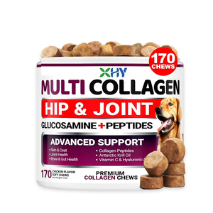 Friandises à mâcher pour chiens pour les articulations et les hanches avec glucosamine – Compléments quotidiens pour la santé des articulations et des hanches des chiens - Product Image 1