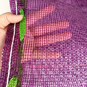 Sacs à oignons et sacs à pommes de terre en maille raschel circulaire PP, sur mesure, couleurs rouge, jaune, vert, tailles 5kg, 10kg, 15kg, 20kg. - Product Image 6