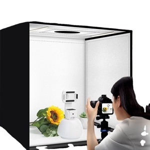 Caja de luz de fotografía profesional Prop Fotografía de estudio pequeño Bodegón Producto de comercio electrónico Caja de fondo de relleno de luz - Product Image 1