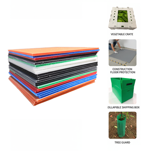 لوح بلاستيكي مجوف قابل للطباعة ومقاوم للماء من البولي بروبيلين، لوح مموج - Product Image 1