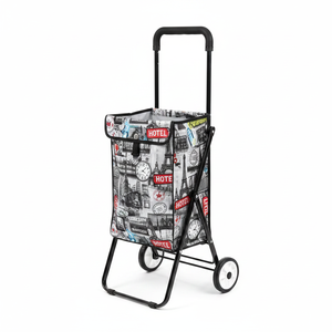 Chariot de courses 38,2 pouces, 10 pièces/boîte, chariots à bagages durables, modèle 79352 - Product Image 2