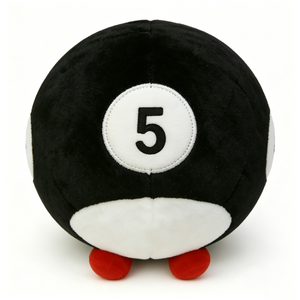 Peluche de bola de billar personalizado, peluche de bola de billar, peluche de bola de billar número 5, juguete de peluche de bola de billar de dibujos animados - Product Image 3