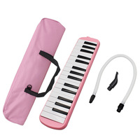IRIN Melodica 32 Keys Beginner's Instrument Children Students Portable Keyboard-Wind Instrument ABS Material Soft Packaging