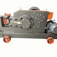 Machine à couper les barres d'armature compacte Tiesuizhonggong 5,5 kW GQ50 avec garantie de 2 ans 220/110V/380V pour la construction