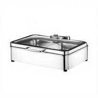 Chauffe-Plats Électrique Commercial en Acier Inoxydable Épais 304 avec Réservoir Hydraulique pour Buffet et Maintien au Chaud – Vaisselle Professionnelle