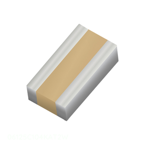 ตัวเก็บประจุเซรามิก MLCC แบบยึดพื้นผิว0612 06125C104KAT2W SMD 0.1 UF (1632เมตริก) ของแท้ - Product Image 1