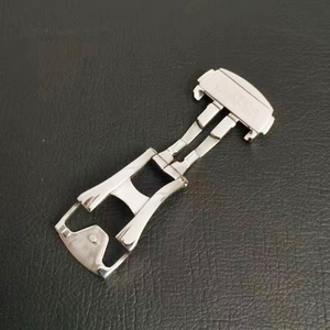 Bracelet de montre en caoutchouc fluoré 20 mm 21 mm pour montre OMG Sea-<span class=keywords><strong>master</strong></span> AT150 AQUA <span class=keywords><strong>TERRA</strong></span> 150 FKM Bracelet souple Boucle déployante - Product Image 5