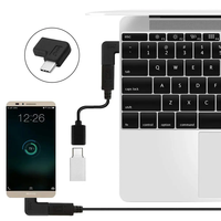 Adaptateur USB C Type C mâle vers Type C femelle à 90 degrés de haute qualité à prix abordable