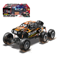 1/8 6WD haute vitesse alliage escalade Rock voiture 2.4 GHZ RC tout-terrain course cascadeur camion dérive jouet électrique