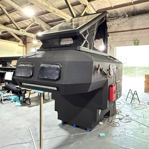 Auvent de camping rigide <span class=keywords><strong>et</strong></span> tente en forme de cale pour camping-car, caravane <span class=keywords><strong>et</strong></span> fourgon aménagé, compatible Land Cruiser - Product Image 6