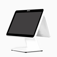Système de point de vente tout-en-un HBAPOS GM10 pour épicerie, écran tactile, caisse enregistreuse électronique, machine de caissier.