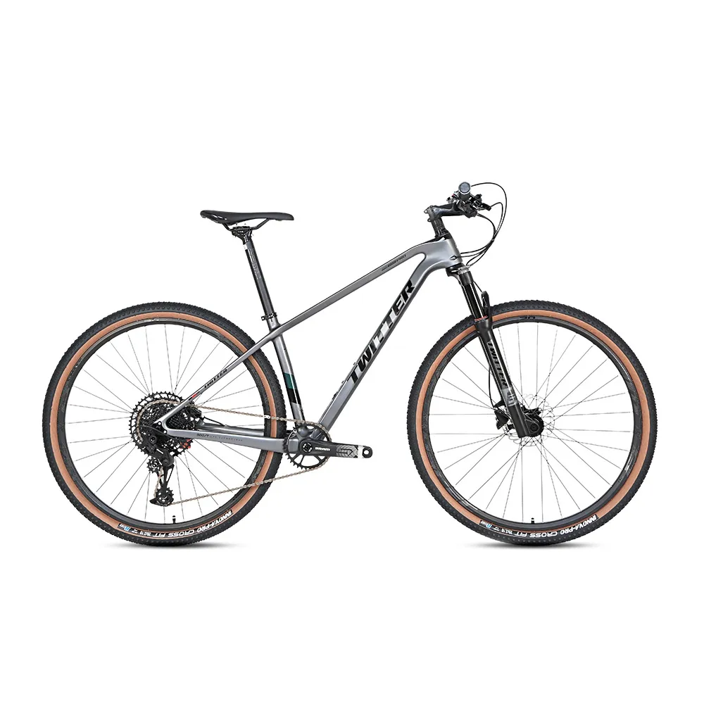 Twitter warrior 148mm thro Axle mens hardtail carbon fibre bicycle 29er mountain mtb bike with RS-13S