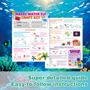 Créez vos propres jouets Squishies Kit de gel d'eau Aqua Fairy Artisanat pour enfants - Product Image 3