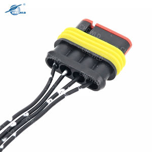 Connecteur femelle étanche à 4 broches pour faisceau de câbles automobile Connecteur superseal série 1.5mm 282088-1 - Product Image 3