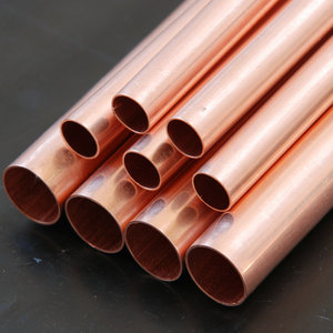 Tubería Recta <span class=keywords><strong>de</strong></span> <span class=keywords><strong>Cobre</strong></span> <span class=keywords><strong>de</strong></span> Alta Resistencia Directo <span class=keywords><strong>de</strong></span> Fábrica C1100 C1220, Tubo <span class=keywords><strong>de</strong></span> <span class=keywords><strong>Cobre</strong></span> Puro para HVAC, Refrigeración, Plomería, Soldadura ASTM B88 - Product Image 1
