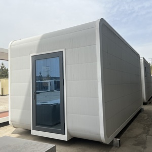 Outdoor Luxury Modern Steel Structure Prefab Modular <strong>Officepod</strong> Prefabricated House Eco-Friendly Design No Big Windows for Villa - Product Image 4