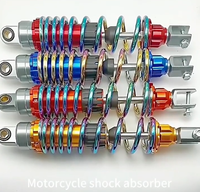 Amortisseur arrière universel amélioré pour Yamaha Cygnus/Guihuo/BWS/YZF-R 11,6 pouces 320 mm Suspension pneumatique intégrée Amortisseur arrière